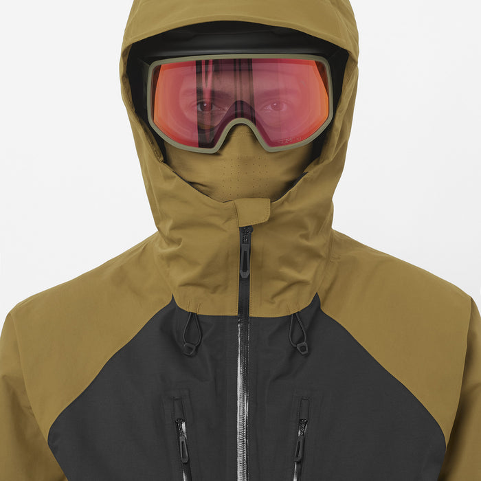 Salomon Venom Full Zip Jacket - Men's Brilliant Olive