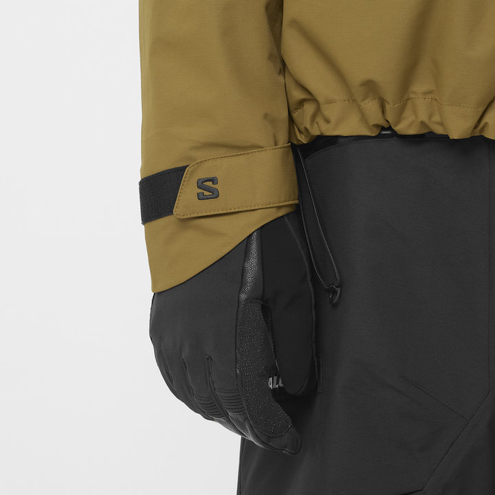 Salomon Venom Full Zip Jacket - Men's Brilliant Olive