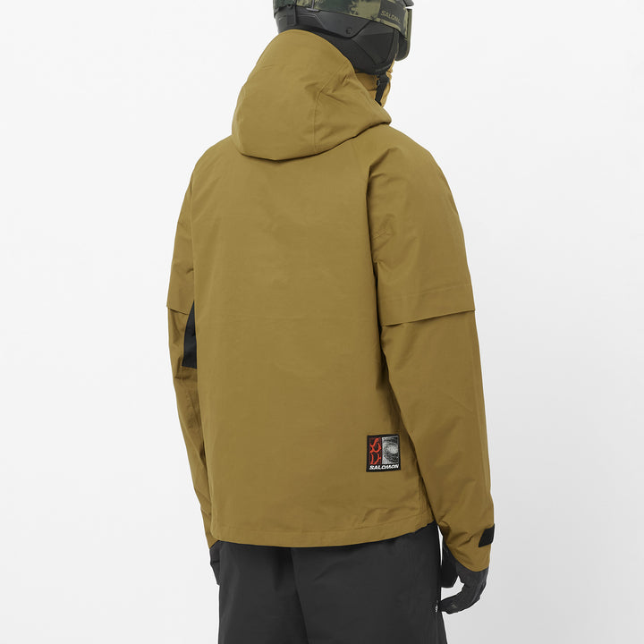 Salomon Venom Full Zip Jacket - Men's Brilliant Olive