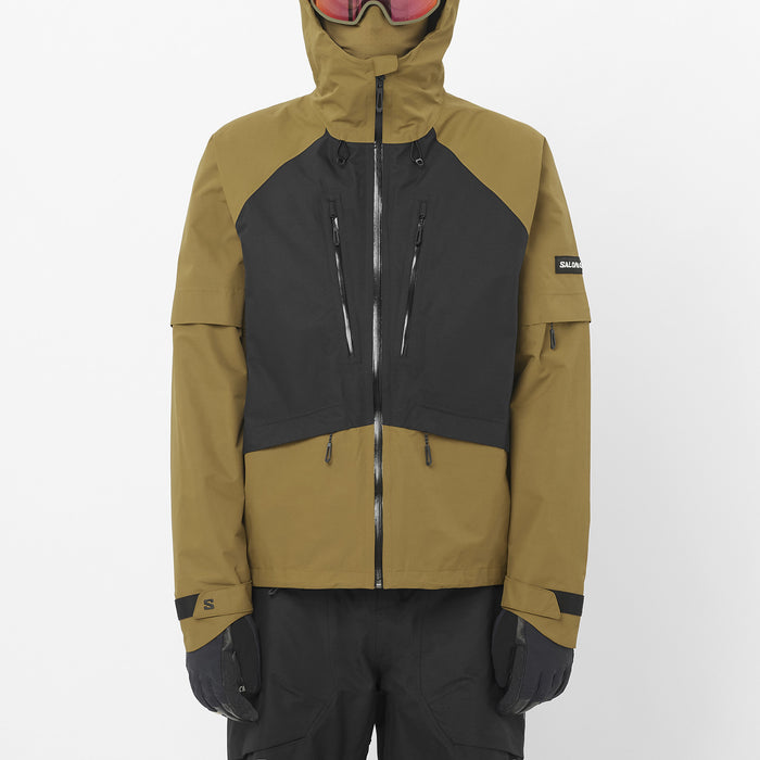 Salomon Venom Full Zip Jacket - Men's Brilliant Olive