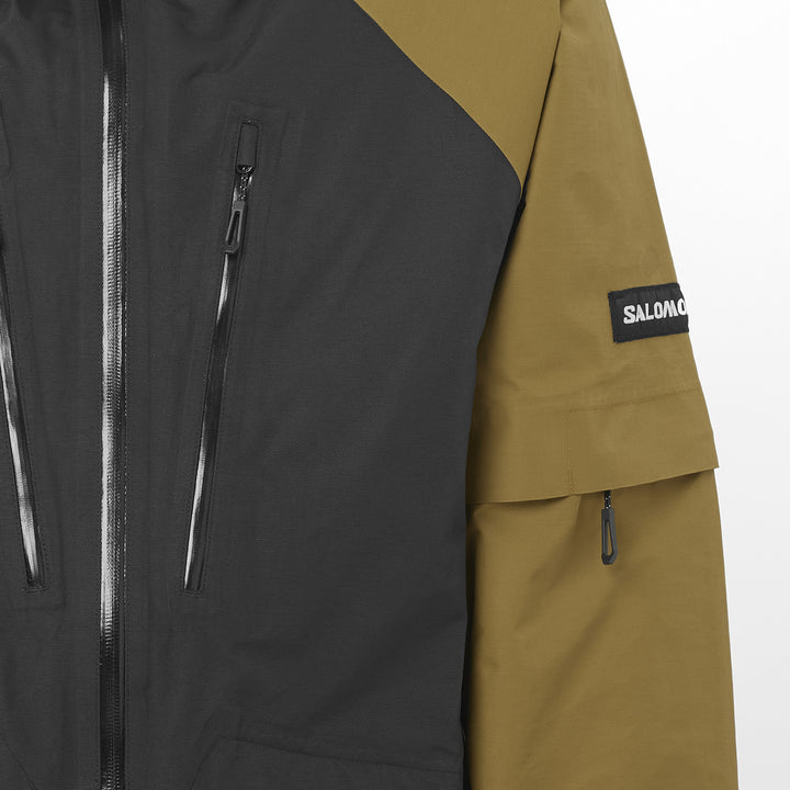 Salomon Venom Full Zip Jacket - Men's Brilliant Olive