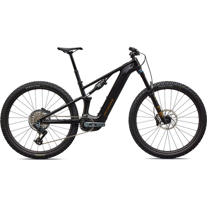 Specialized Turbo Levo R Expert E-Mountain Bike 2026 Gloss Carbon/Burnt Gold Metallic