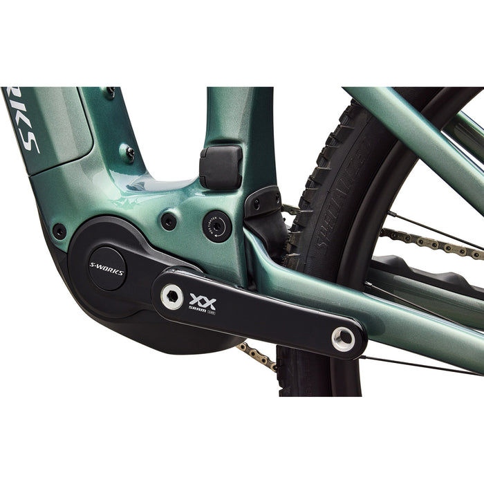Specialized S-Works Turbo Levo R E-Mountain Bike 2026 Gloss Premium Fjord Metallic/White