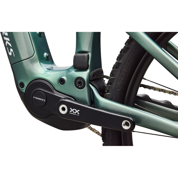 Specialized S-Works Turbo Levo R E-Mountain Bike 2026 Gloss Premium Fjord Metallic/White
