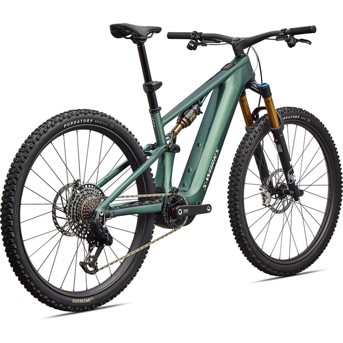 Specialized S-Works Turbo Levo R E-Mountain Bike 2026 Gloss Premium Fjord Metallic/White