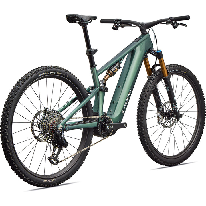 Specialized S-Works Turbo Levo R E-Mountain Bike 2026 Gloss Premium Fjord Metallic/White