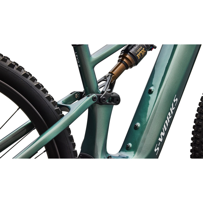 Specialized S-Works Turbo Levo R E-Mountain Bike 2026 Gloss Premium Fjord Metallic/White