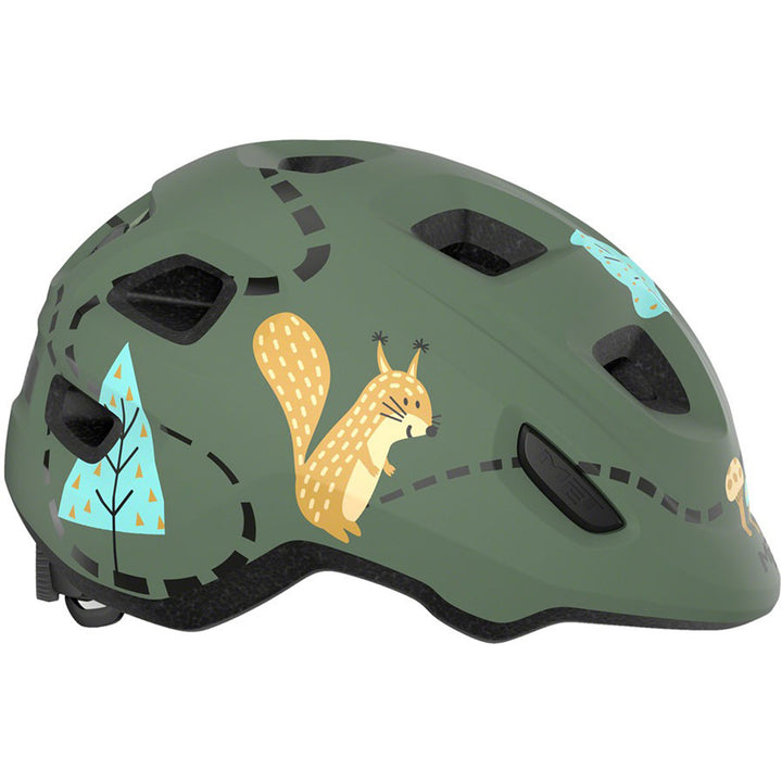 MET Hooray MIPS Bike Helmet - Kids' Green Forest Matte