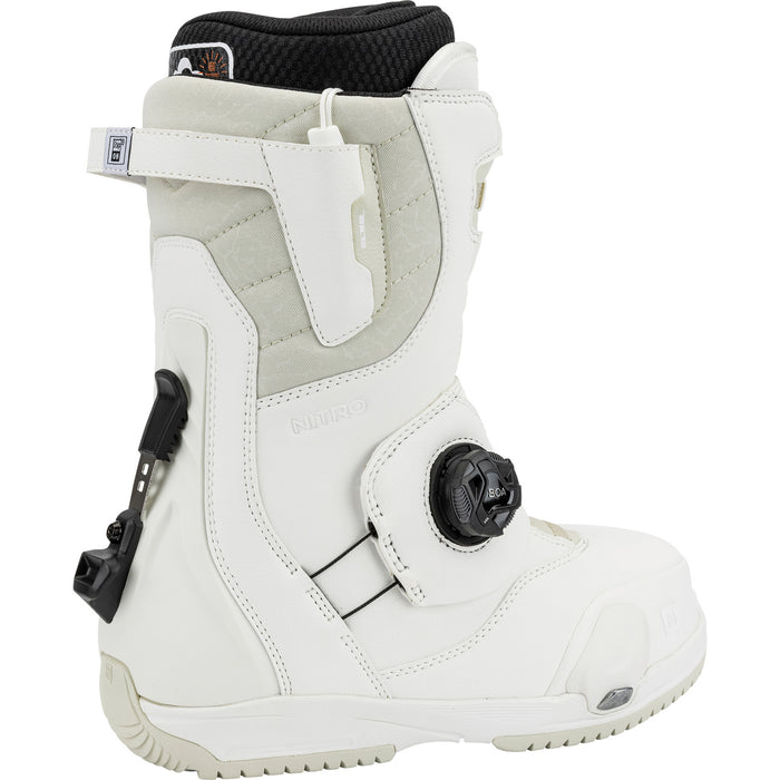 Nitro Cave Step On TLS Snowboard Boots - Women's 2025 White