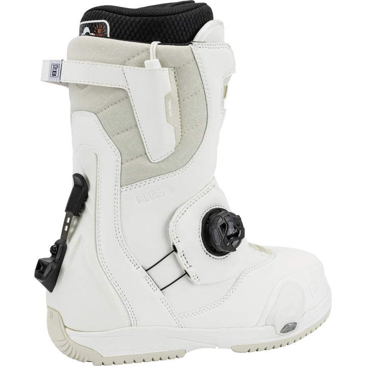 Nitro Cave Step On TLS Snowboard Boots - Women's 2025 White