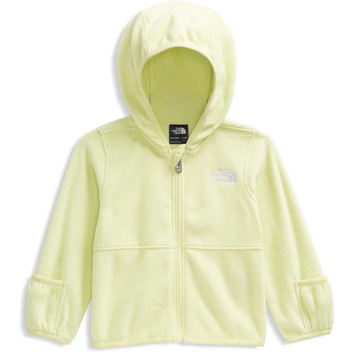 The North Face Baby Glacier Full Zip Hoodie - Infants' Lemon Mist