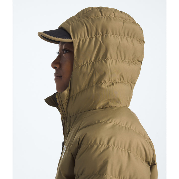 The North Face Reversible Perrito Hooded Jacket - Boys' Cedar/New Taupe Green