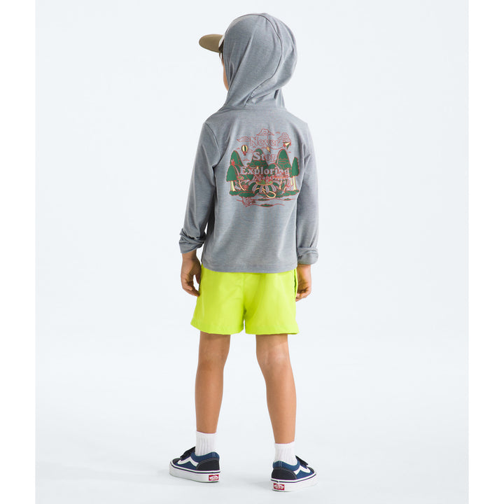 The North Face Adventure Sequoia Shade Hoodie - Kids' TNF Pale Grey Heather