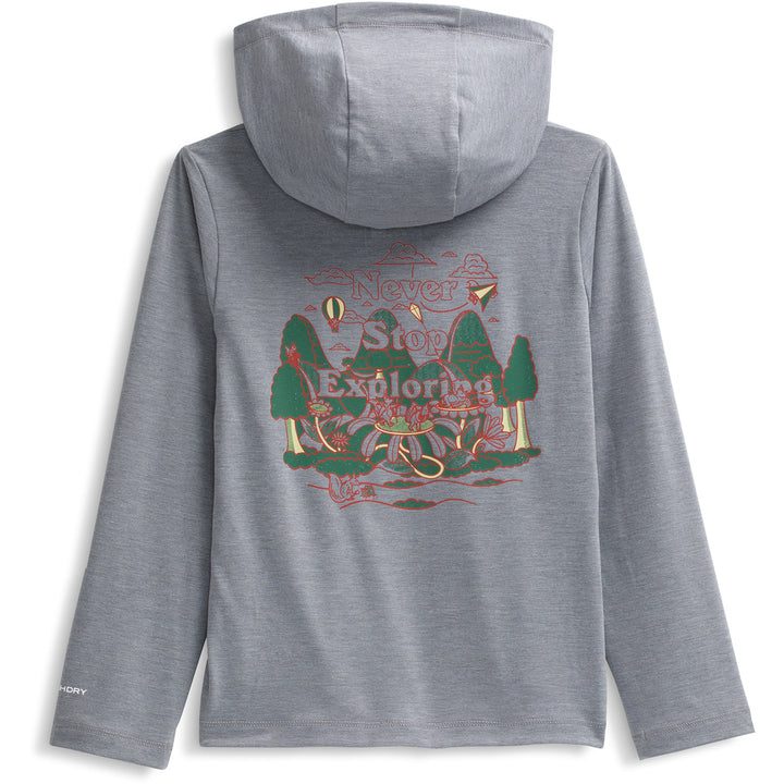 The North Face Adventure Sequoia Shade Hoodie - Kids' TNF Pale Grey Heather