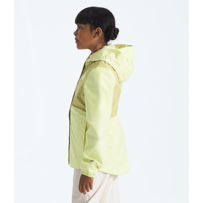 The North Face Antora Rain Jacket - Girls' Lemon Mist/Pear