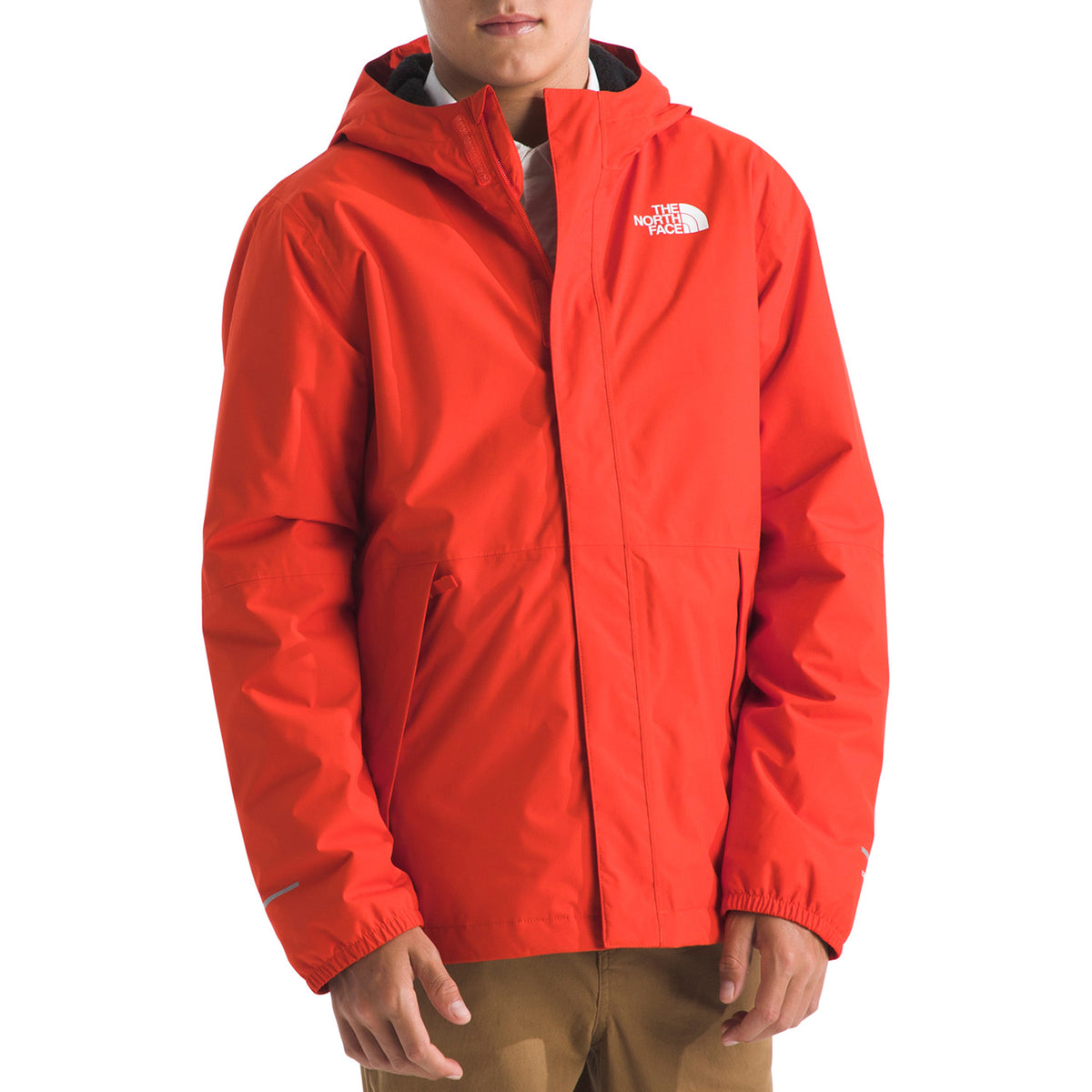 The North Face Warm Antora Rain Jacket - Boys' Lava Red