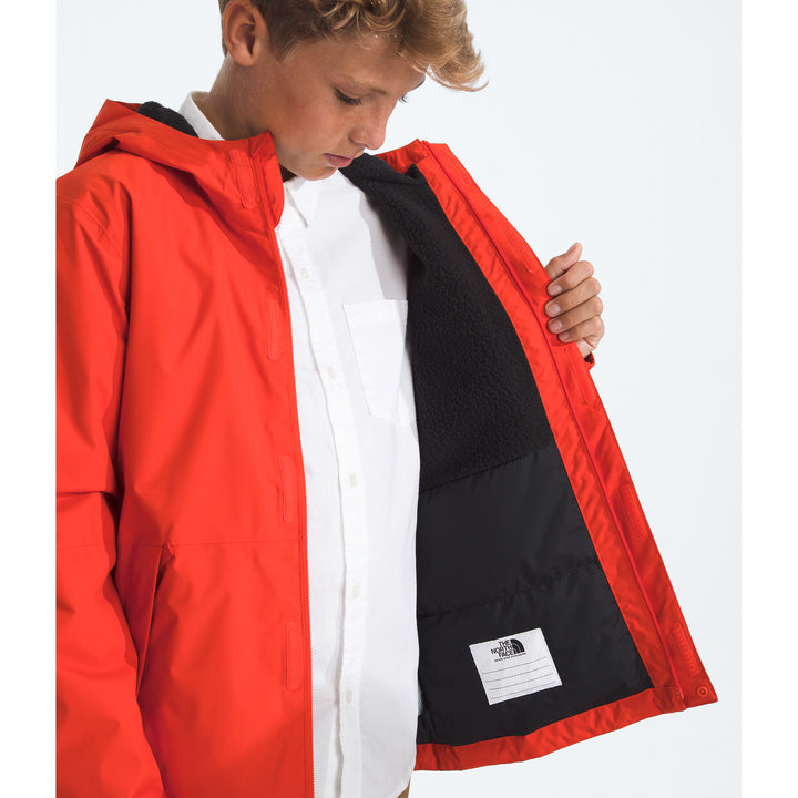 The North Face Warm Antora Rain Jacket - Boys' Lava Red