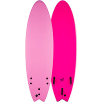 Catch Surf Blank Series 6'6" Fish - Tri Fin Surfboard Pink::Pink