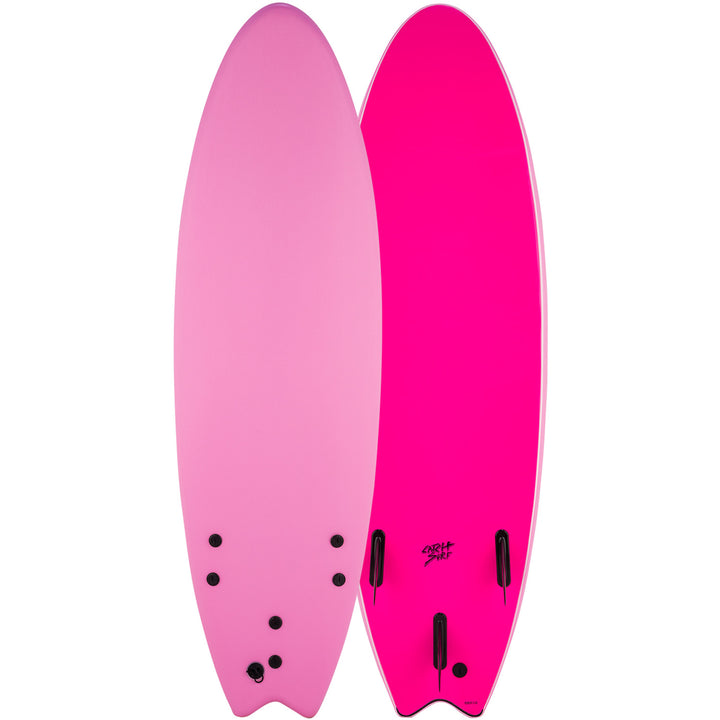 Catch Surf Blank Series 6'0 Fish - Tri Fin Surfboard Pink