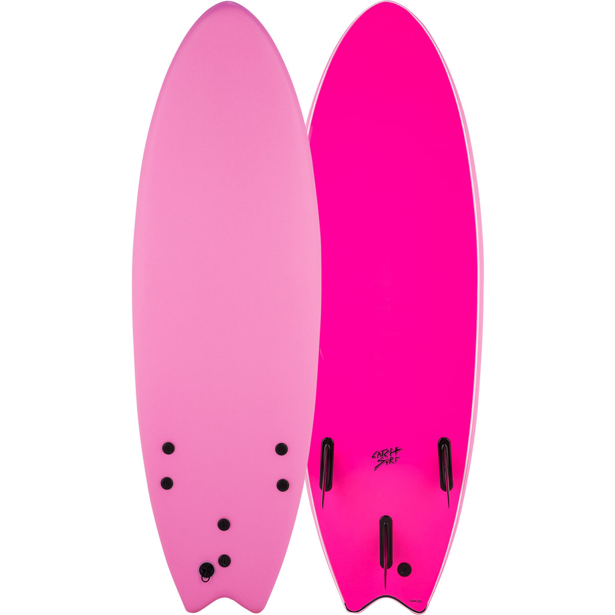 Catch Surf Blank Series 5'6 Fish - Tri Fin Surfboard Pink
