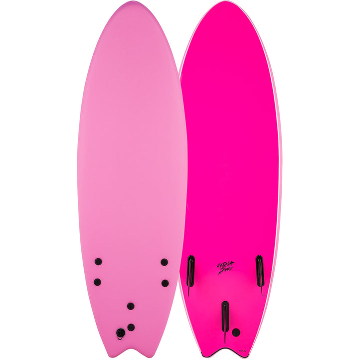 Catch Surf Blank Series 5'6 Fish - Tri Fin Surfboard Pink