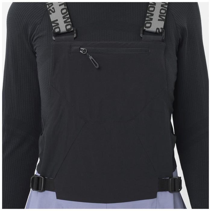 Salomon Absolute 3L Bibs - Women's Blue Granite/Deep Black