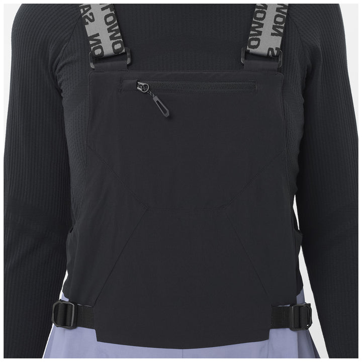 Salomon Absolute 3L Bibs - Women's Blue Granite/Deep Black