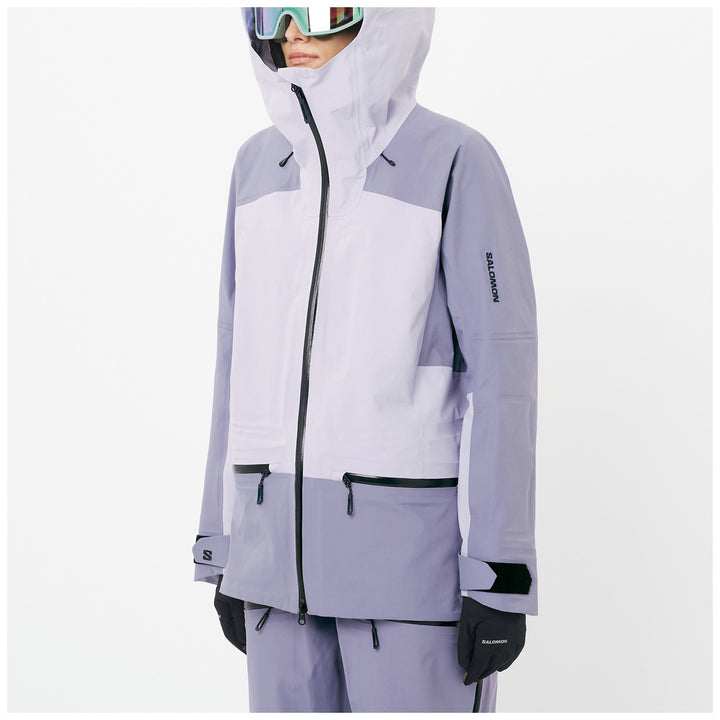 Salomon Absolute 3L Jacket - Women's Cosmic Sky/Blue Granite