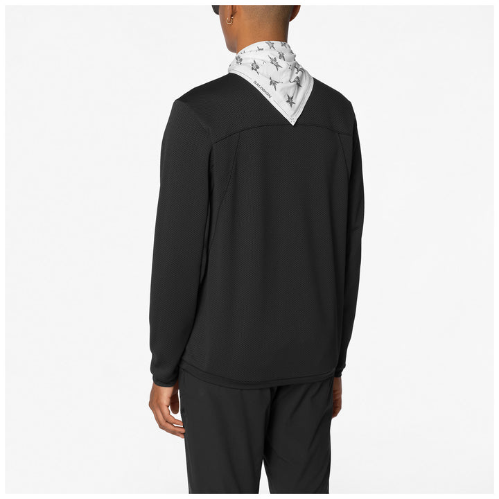 Salomon Motomesh Crewneck Pullover - Men's Deep Black
