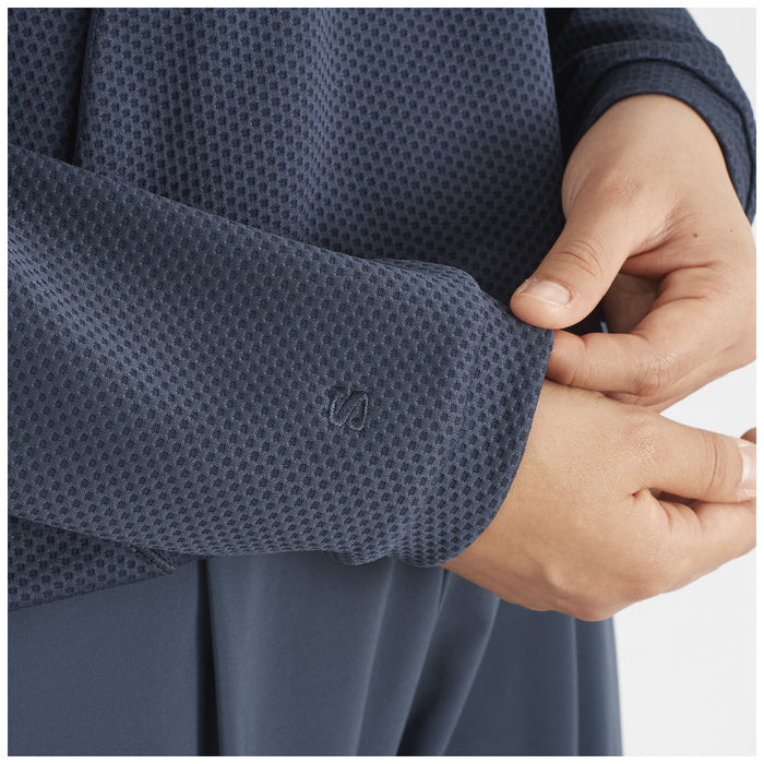 Salomon Motomesh Crewneck Pullover - Women's Blue Nights
