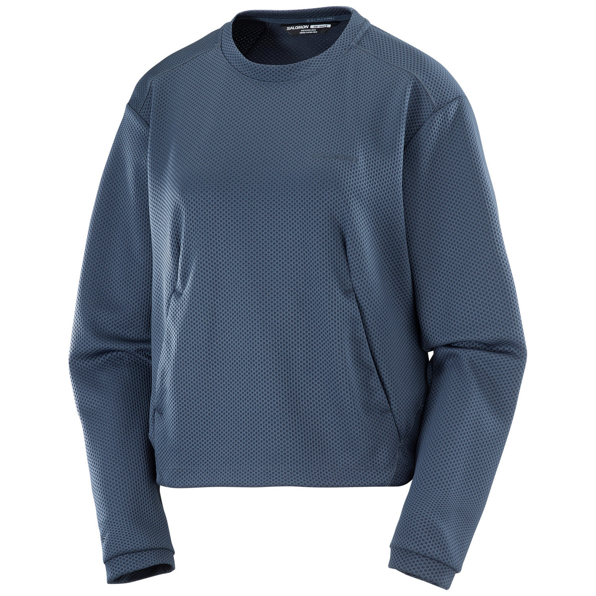 Salomon Motomesh Crewneck Pullover - Women's Blue Nights