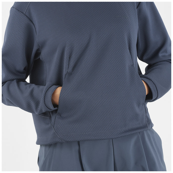Salomon Motomesh Crewneck Pullover - Women's Blue Nights