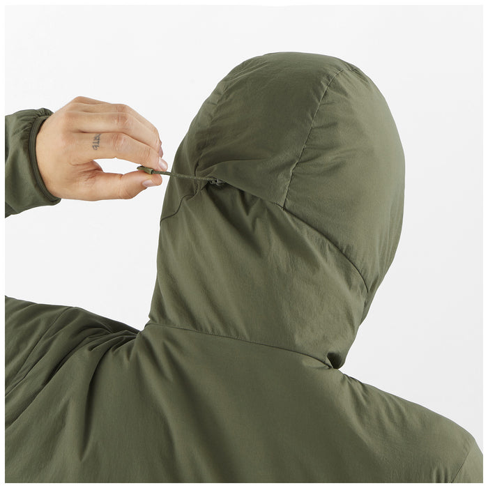 Salomon Mountain Flex Hooded Jacket - Men's Grape Leaf