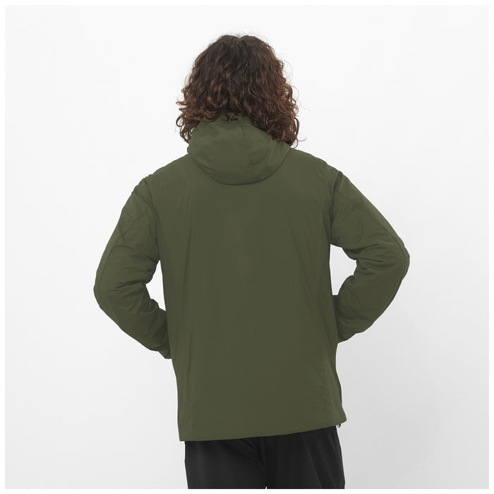 Salomon Mountain Flex Hooded Jacket - Men's Grape Leaf