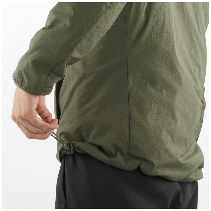 Salomon Mountain Flex Hooded Jacket - Men's Grape Leaf