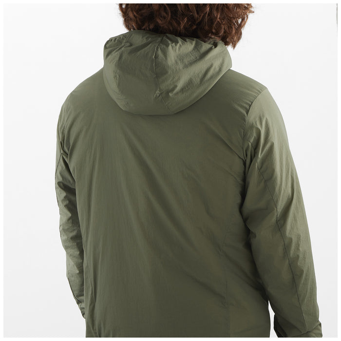 Salomon Mountain Flex Hooded Jacket - Men's Grape Leaf