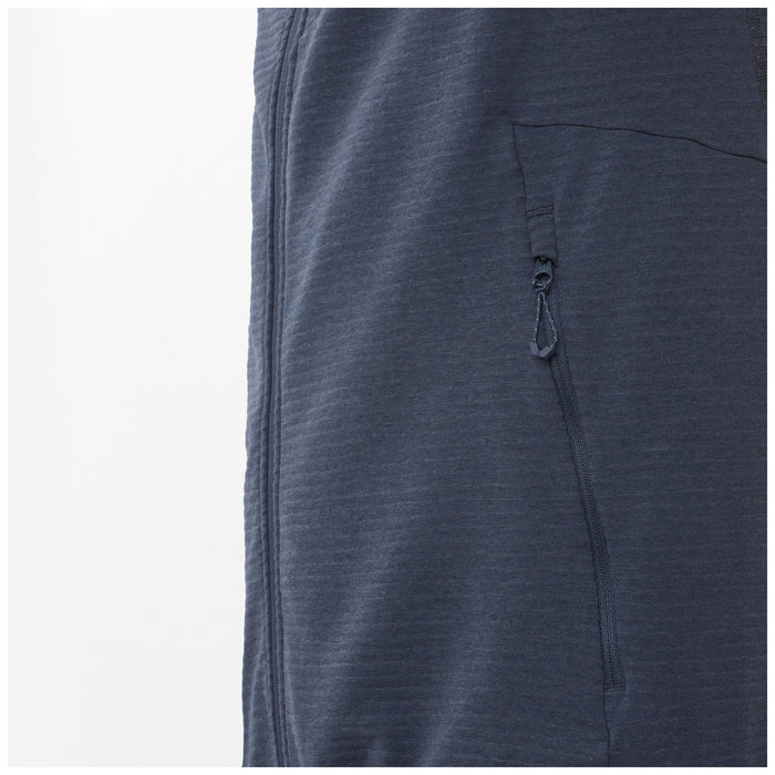 Salomon Essential Lightwarm Hooded Jacket - Men's Blue Nights