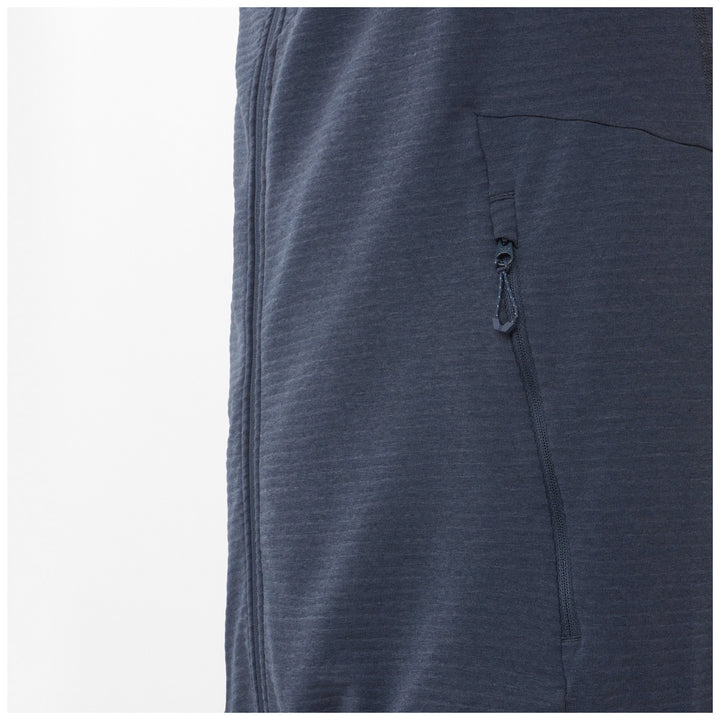 Salomon Essential Lightwarm Hooded Jacket - Men's Blue Nights