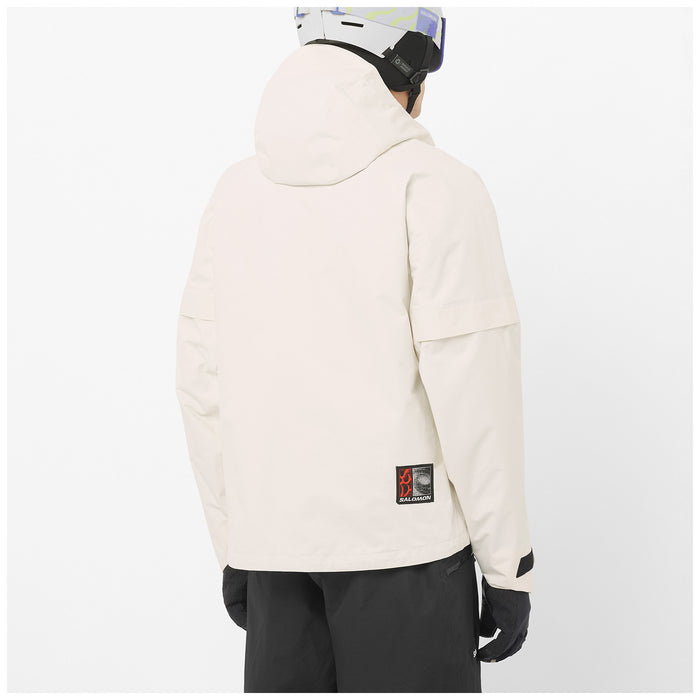 Salomon Venom Full Zip Jacket - Men's Whisper White