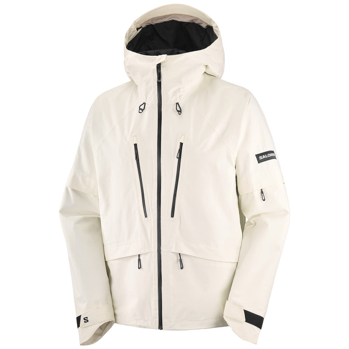 Salomon Venom Full Zip Jacket - Men's Whisper White