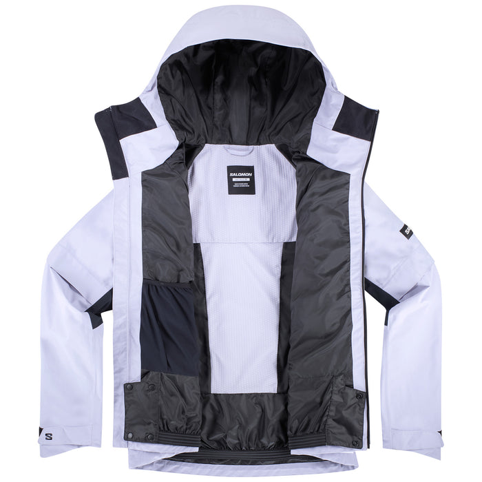 Salomon Vemon Full Zip Jacket - Women's Cosmic Sky/Deep Black