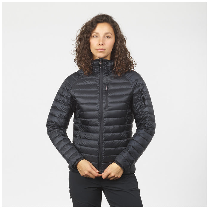 Salomon Elixir Micro Down Hooded Jacket - Women's Deep Black