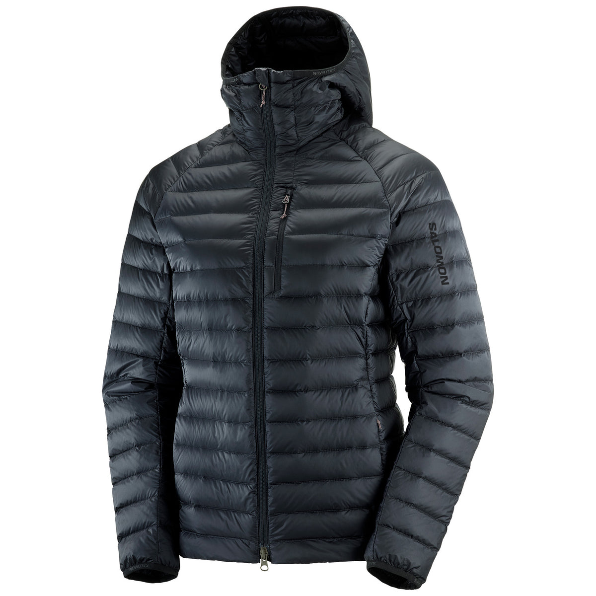 Salomon Elixir Micro Down Hooded Jacket - Women's Deep Black