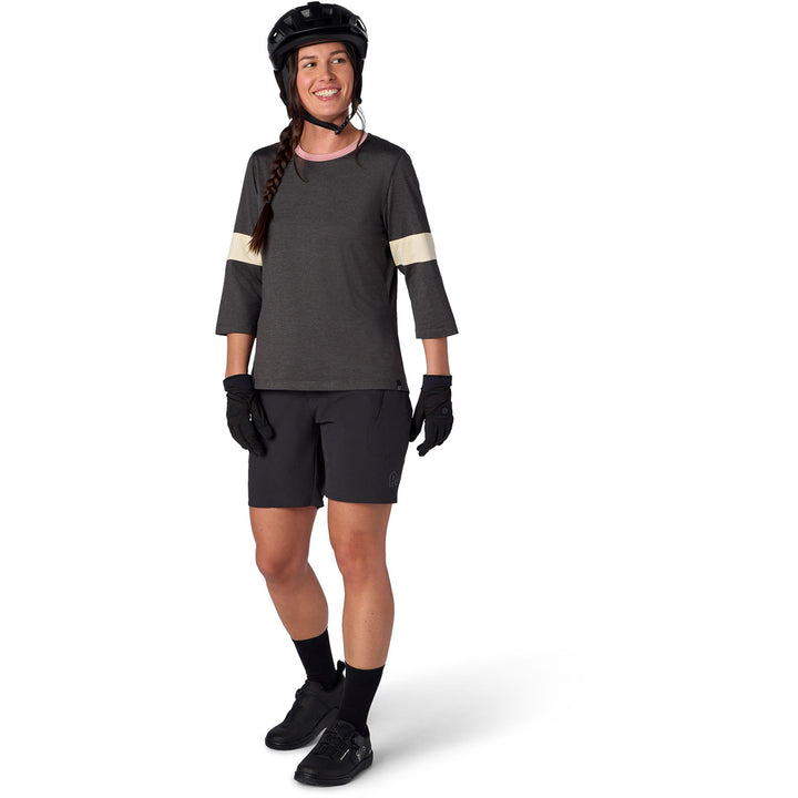 Flylow Hawkins Shirt - Women's Black/Dune