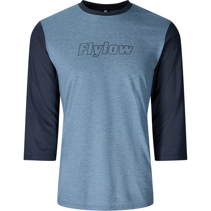 Flylow Nash 3/4 Shirt - Men's Ocean/Night