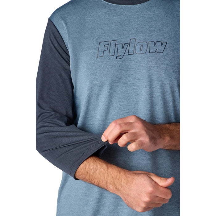 Flylow Nash 3/4 Shirt - Men's Ocean/Night