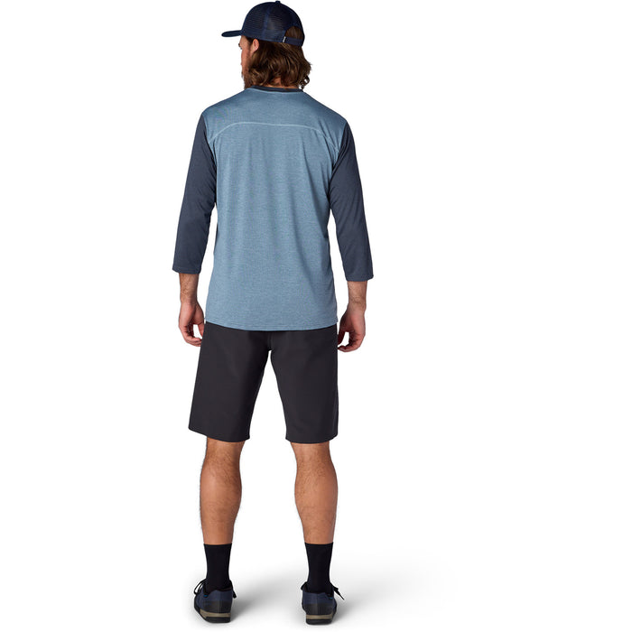 Flylow Nash 3/4 Shirt - Men's Ocean/Night