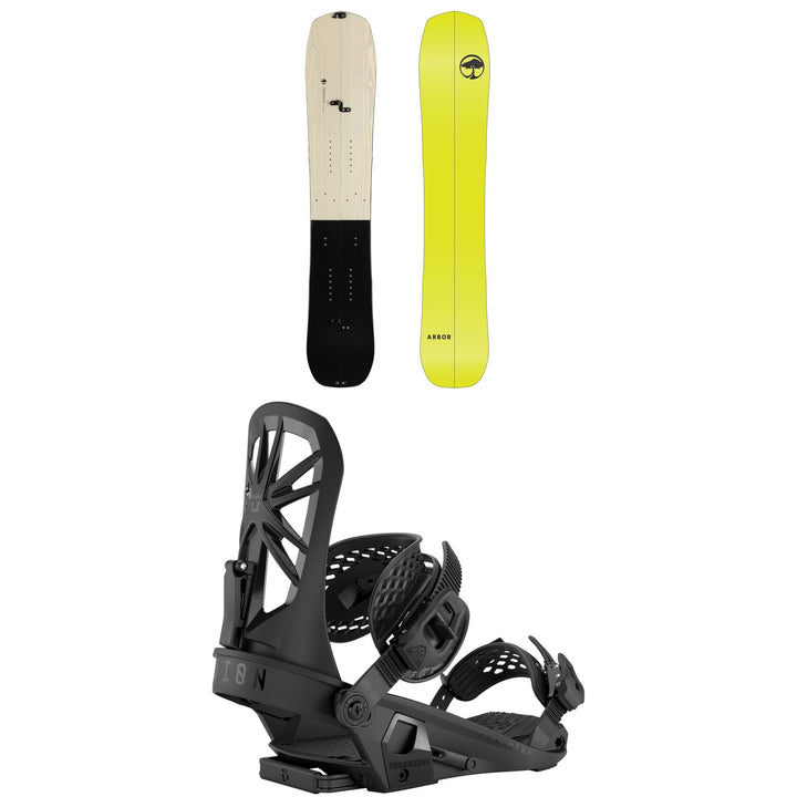 Arbor Landmark Splitboard + Union Explorer Splitboard Bindings 2026