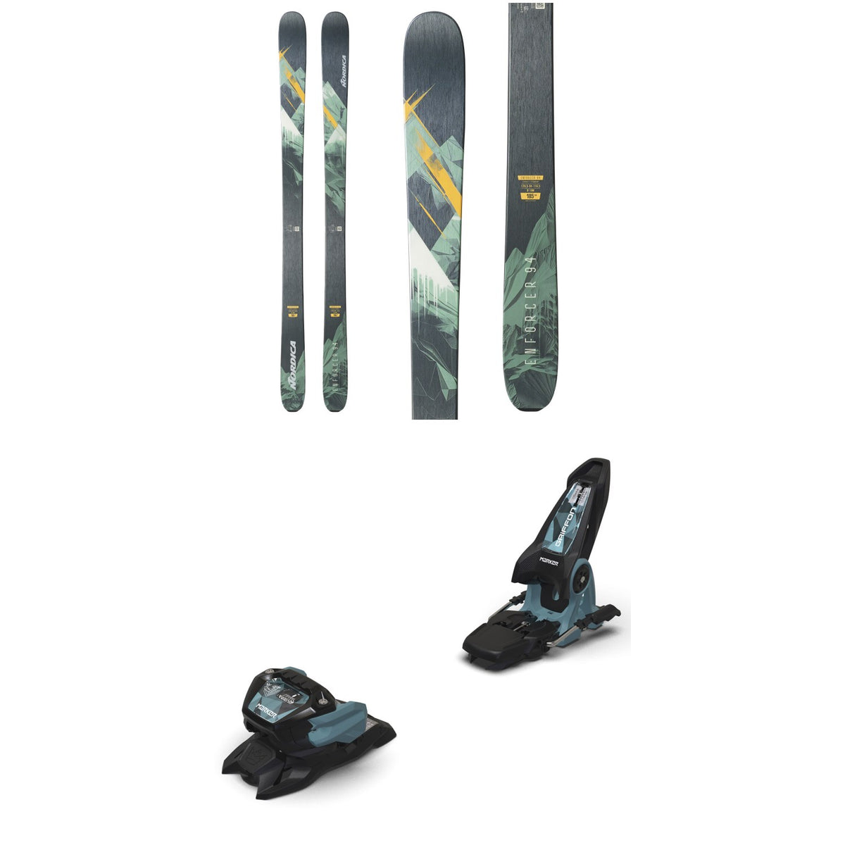 Nordica Enforcer 94 Skis + Marker Griffon 13 ID Ski Bindings 2026