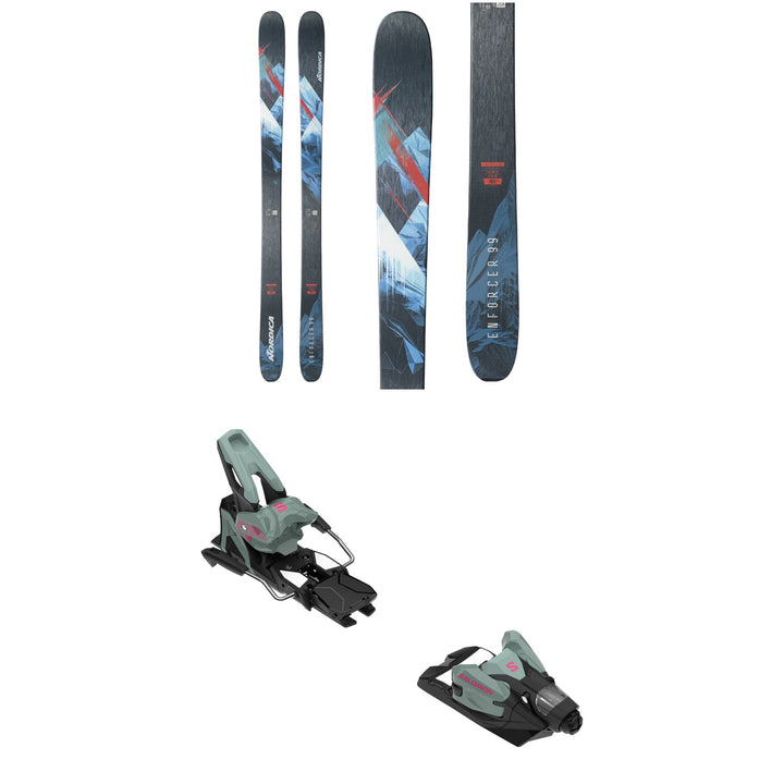 Nordica Enforcer 99 Skis + Salomon Strive 14 GW Ski Bindings 2026